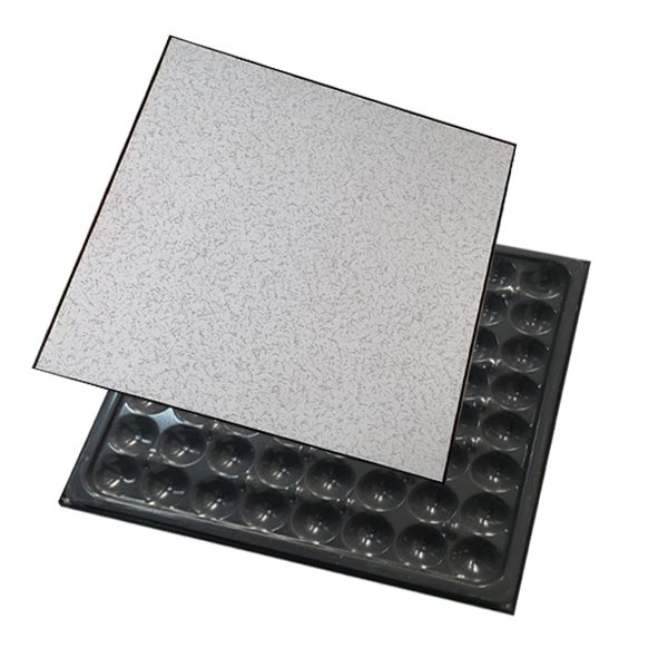 Steel cement raised access floor with anti-static HPL finish